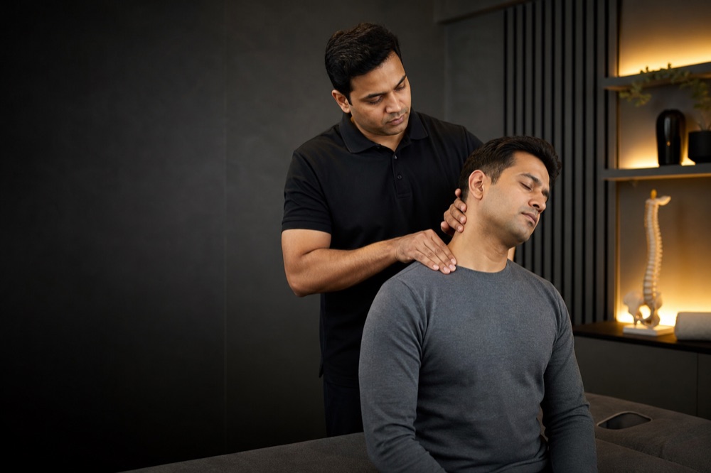 Professional neck and shoulder pain therapy